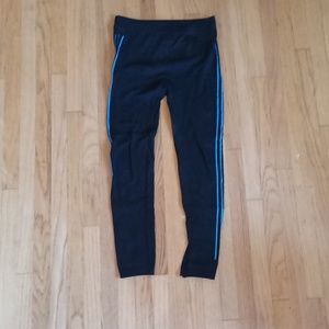 Black fleece lined tights